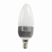 Peervormige led lamp met kleine fitting 